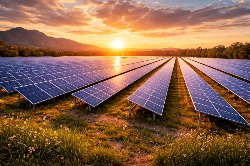 Instalação de energia solar